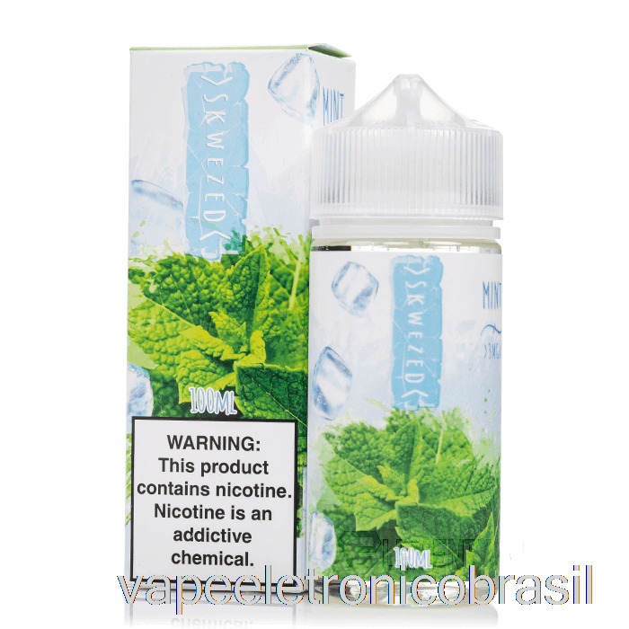 Vape Eletrônico Ice Mint - Skwezed - 100ml 3mg